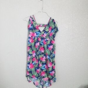 Floral Sleeveless Dress ( Box EF )